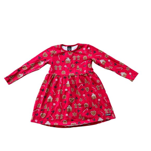 Villervalla Gingerbread Dress Sz 110 - Picture 1 of 6